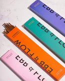 Ebb & Flow - Essential Oil Incense Grapefruit Cardamom
