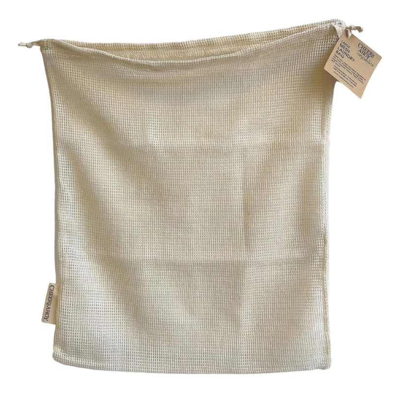 Cheeks Ahoy - Organic Cotton Mesh Laundry Bag - Large