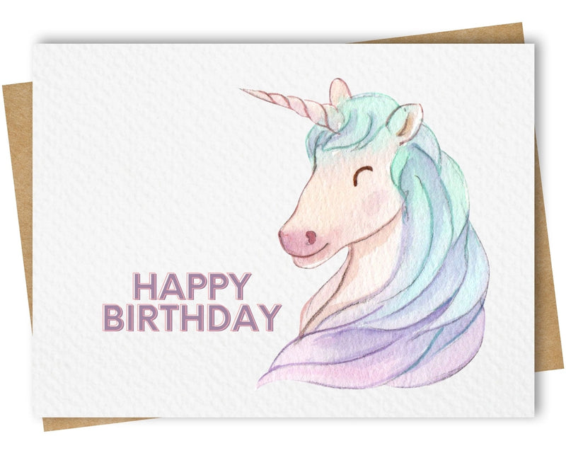 Paper Kuts  - Greeting Cards with Kraft Envelopes - Birthday