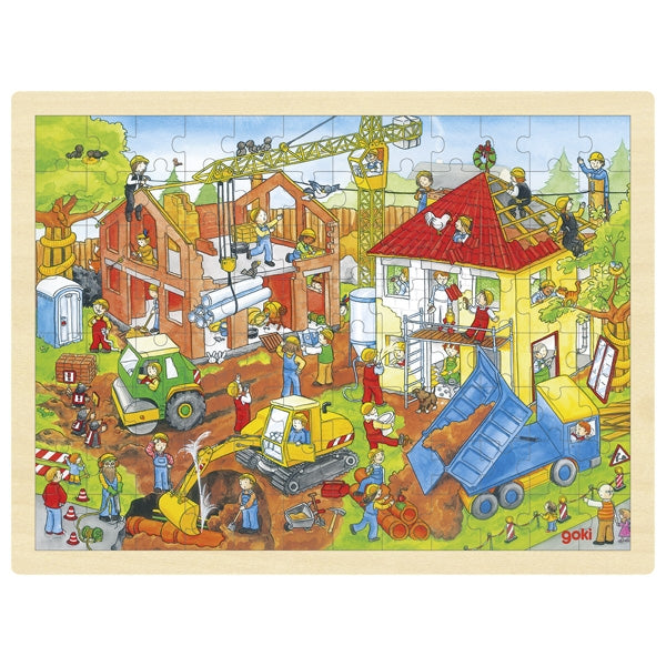 Goki - 96pc Wooden Jigsaw Puzzle
