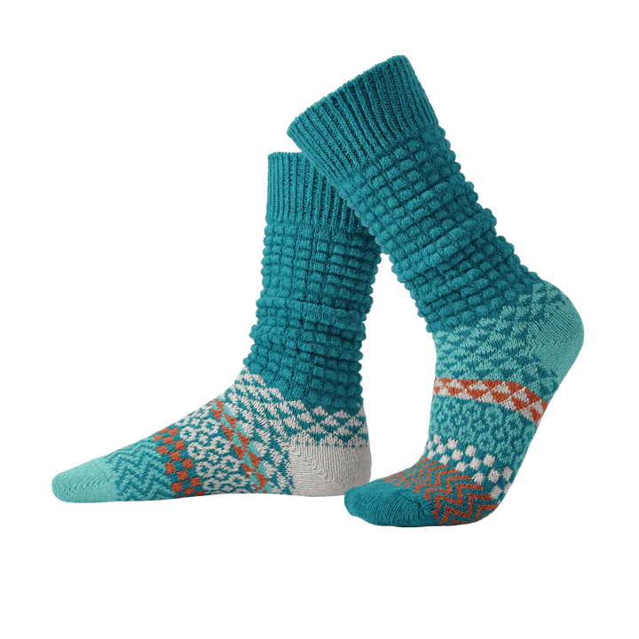 Solmate - Fusion Slouch Socks - Abalone