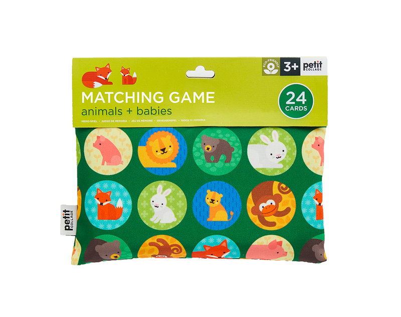 Petit Collage - Matching Game - Animals & Babies