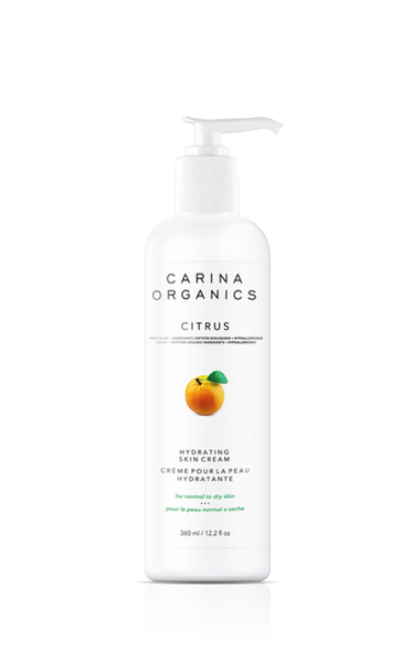 Carina Organics - Hydrating Skin Cream - Citrus (8 oz)