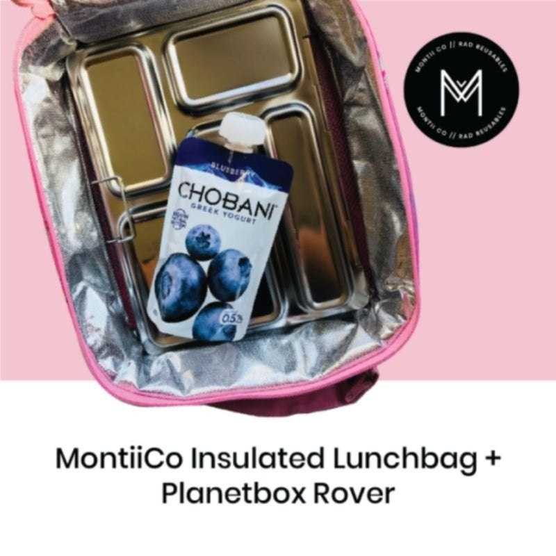 Montii - Large Insulated Lunch Bag FINAL SALE