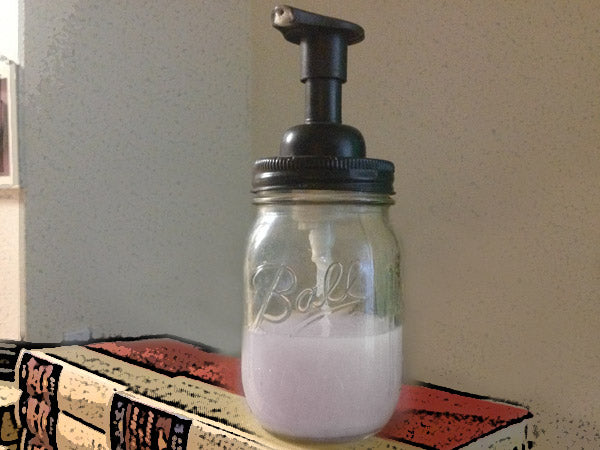 Jarmazing Mason Jar & Foaming Soap Pump