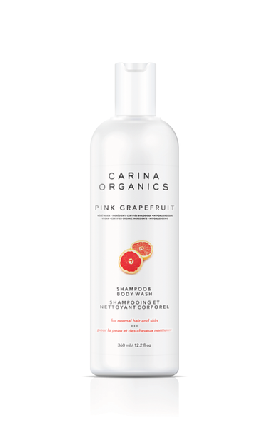 Carina Organics - Shampoo & Body Wash - Pink Grapefruit