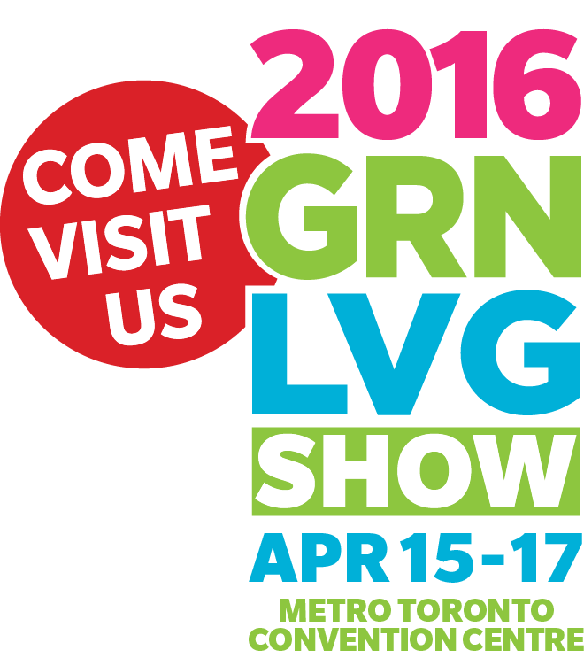 Come visit us at the Toronto Green Living Show!