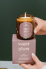 Boho & Glow Sugar Plum Holiday Candle