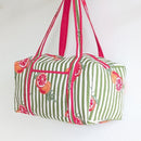 Structured Cotton Duffle Bag