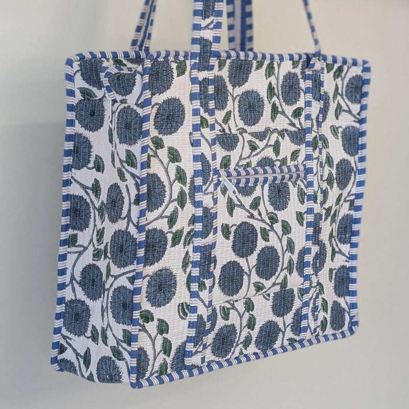 Structured Cotton Tote Bag