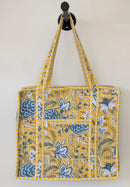 Structured Cotton Tote Bag