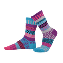 Solmate  Adult Crew Socks - Perwinkle
