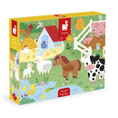 Janod  Farm  20 Piece Tactile Puzzle