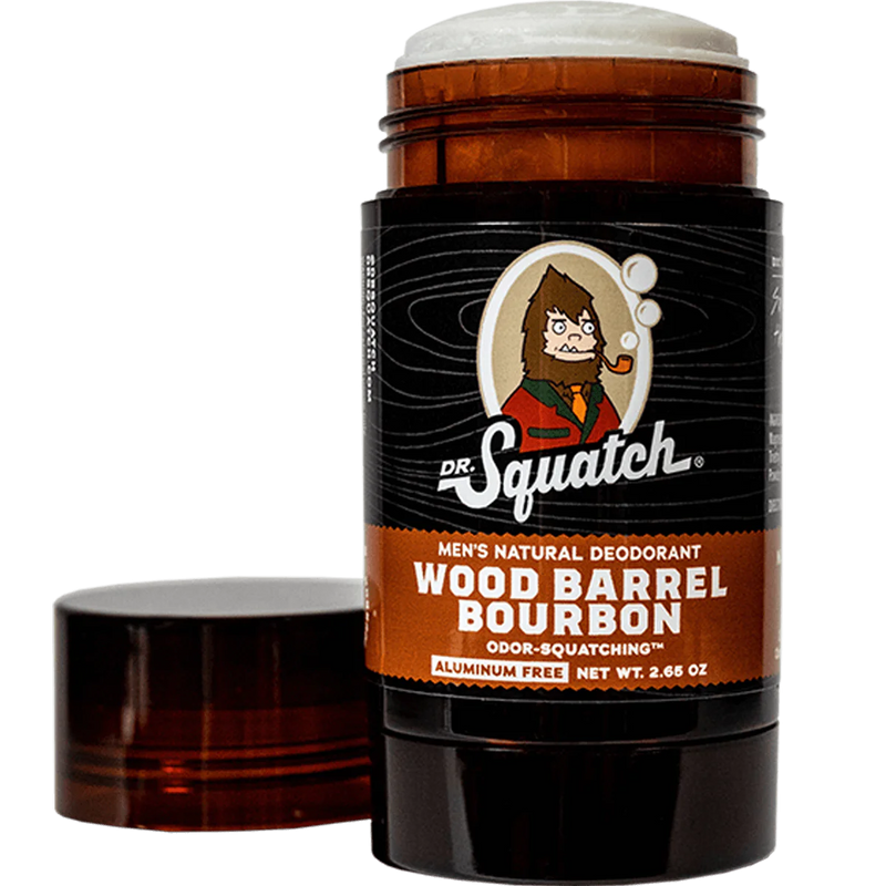 Dr. Squatch Natural Deodorant - Wood Barrel Bourbon