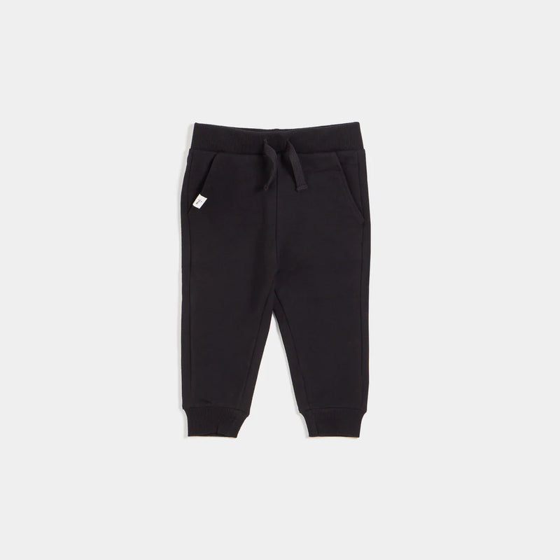 Miles The Label - Joggers Black  (Baby & Kids)