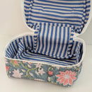 Structured Cotton Vanity Bag