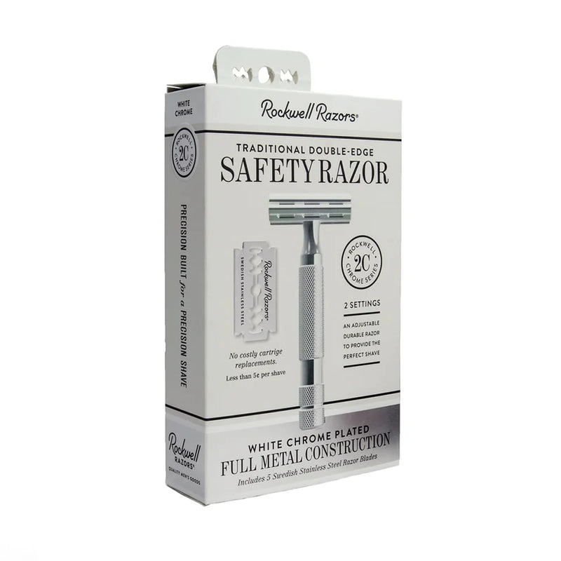 Rockwell - 2C Razor White Chrome