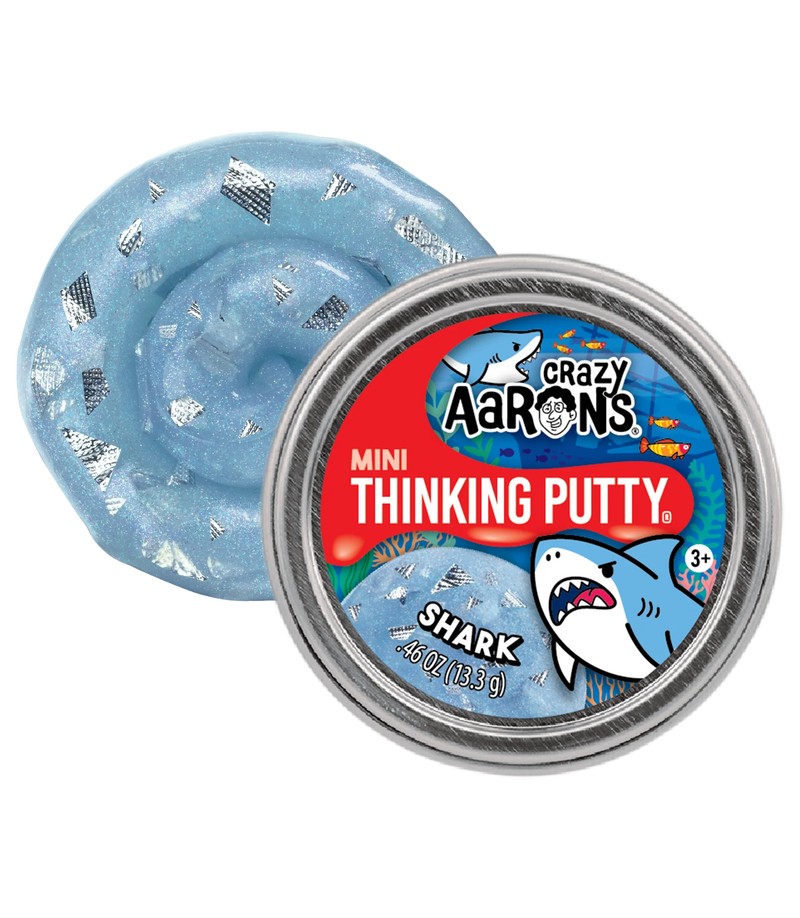 Crazy Aaron Thinking Putty - Shark - Mini Tin
