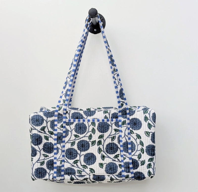 Structured Cotton Duffle Bag