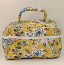 Structured Cotton Vanity Bag