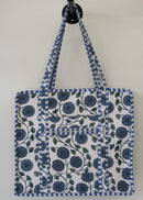 Structured Cotton Tote Bag