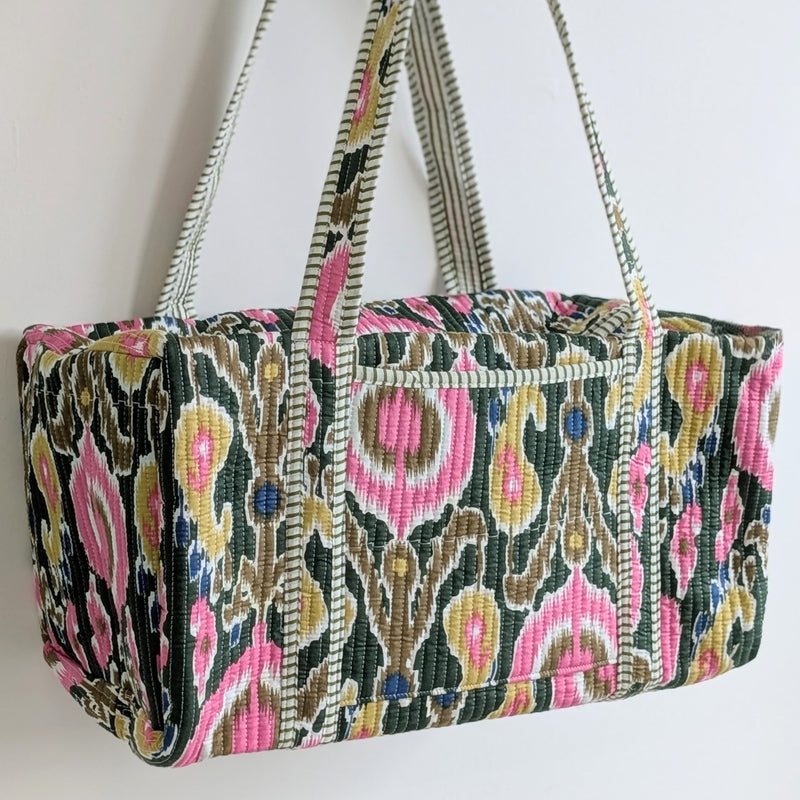 Structured Cotton Duffle Bag