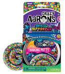 Crazy Aaron Thinking Putty - 4" Tin Social Butterfly