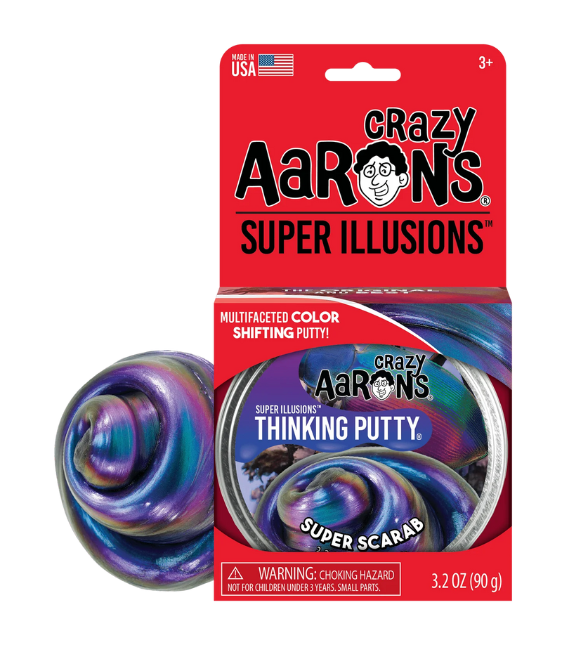 Crazy Aarons Thinking Putty - Super Scarab