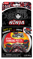 Crazy Aaron Thinking Putty - 4" Tin - Ninja