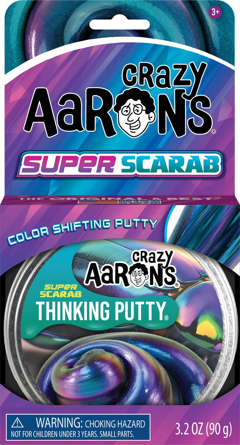 Crazy Aarons Thinking Putty - Super Scarab