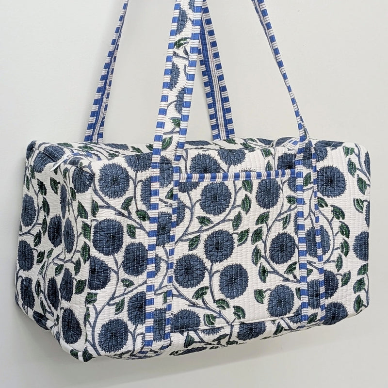 Structured Cotton Duffle Bag