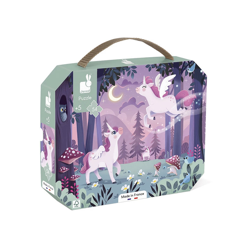 Janod -54 Piece Puzzle - Unicorn