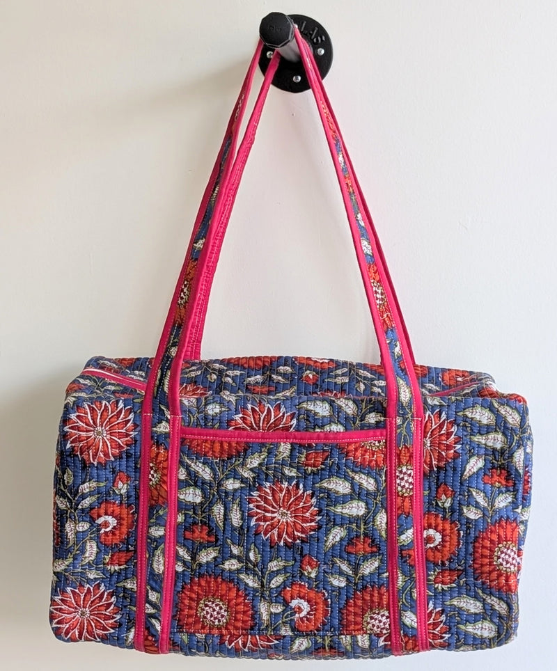 Structured Cotton Duffle Bag