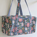 Structured Cotton Duffle Bag