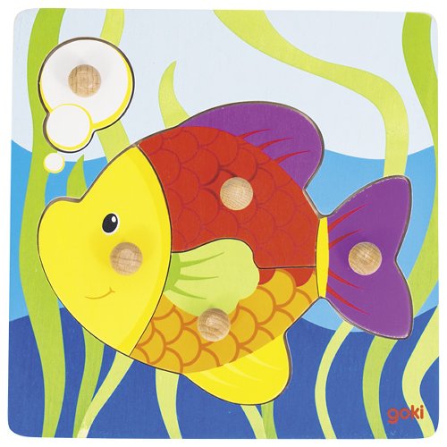 Goki - Lift Out Puzzle - Fish