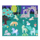 Petit Collage Mini Sticker Set Unicorn Forest