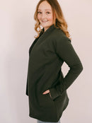 Blondie Apparel - Classic Briton Cardigan Pine