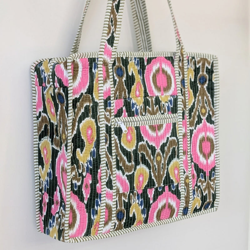 Structured Cotton Tote Bag