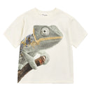 Miles The Label Lizard Print T-Shirt
