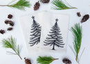Your Green Kitchen -  Napkin Rustic Christmas Tree