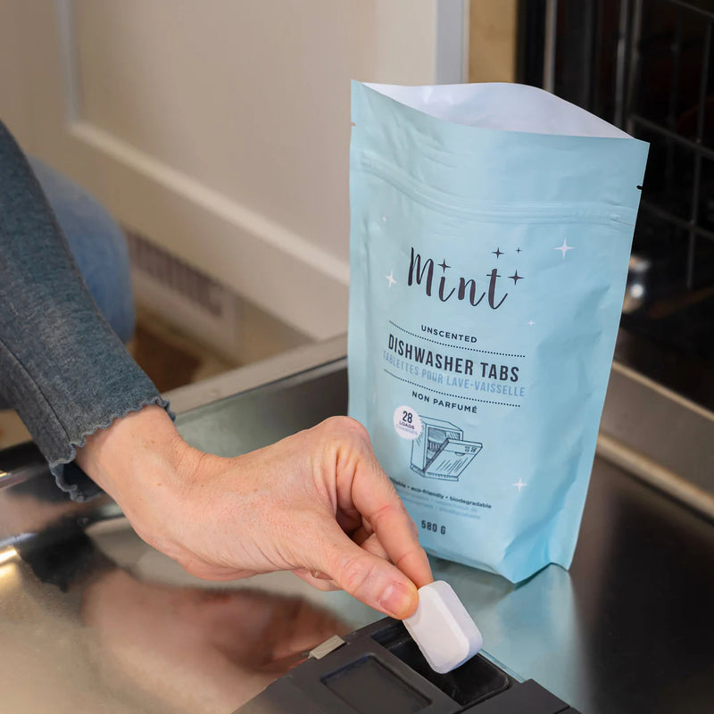 Mint Cleaning Dishwasher Tabs