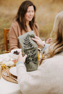 Your Green Kitchen -  Leafy Fern Green Linen Napkins