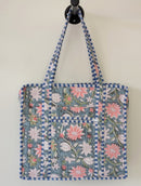 Structured Cotton Tote Bag