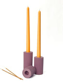 Ebb & Flow - Athena Taper & Incense Holder