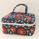 Structured Cotton Vanity Bag