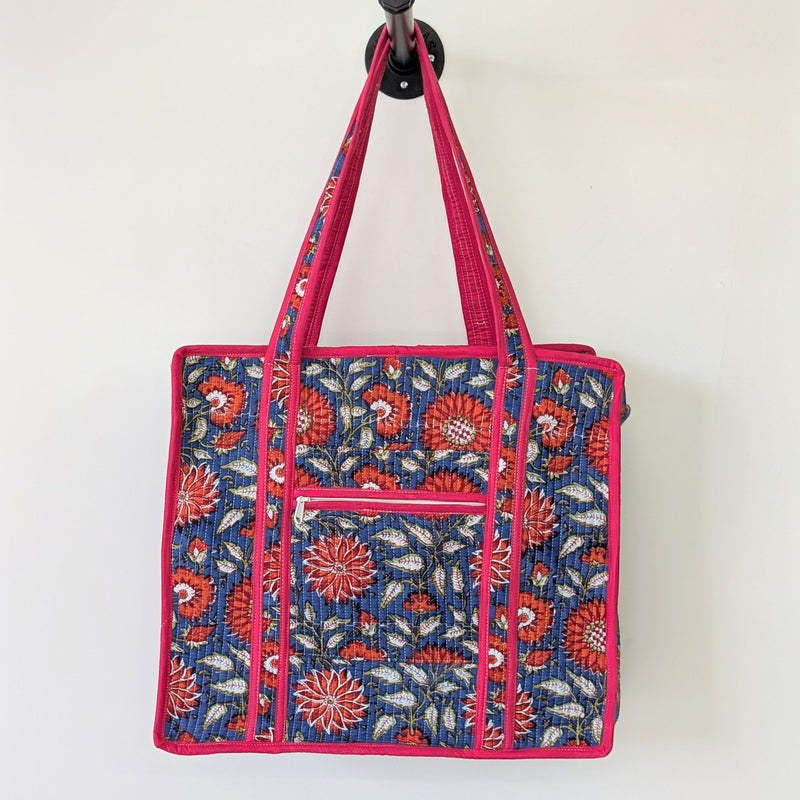 Structured Cotton Tote Bag