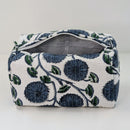 Structured Cotton Cosmetic Case Large