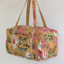 Structured Cotton Duffle Bag