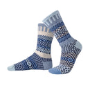 Solmate Adult Crew Socks Azure
