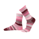 Solmate Adult Crew Socks Alpenrose